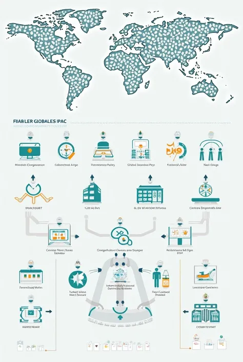 Here's a potential structure for your infographic:**

**1. Title:** "Globalization: Connecting the World"

**2.  Visual Representation of Globalization:**

* **Image:** A world map with interconnected lines or arrows representing the flow of goods, service...