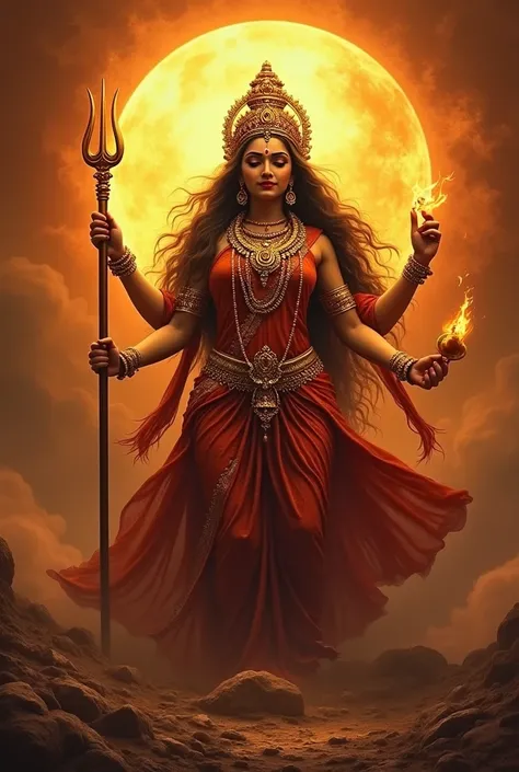 Main jab Mata Kali ke Mandir mein Gaya namaskar Kiya aur dekha ki Mata ke aankhon mein Puri bhayanak Drishti tha unke hathon mein nar mundi pakda tha aur gale per nar Munde Dhari aur hath mein hath Sur ka munh bhi pakda tha ki Sun gadha aur khanjar bhi tha...