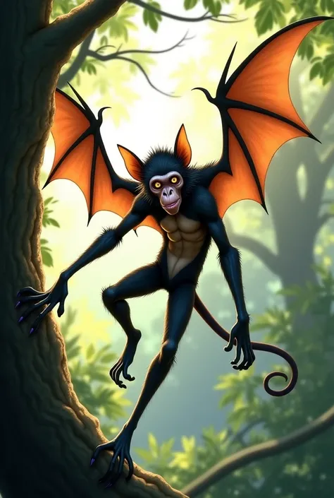 Imagine a bat monkey