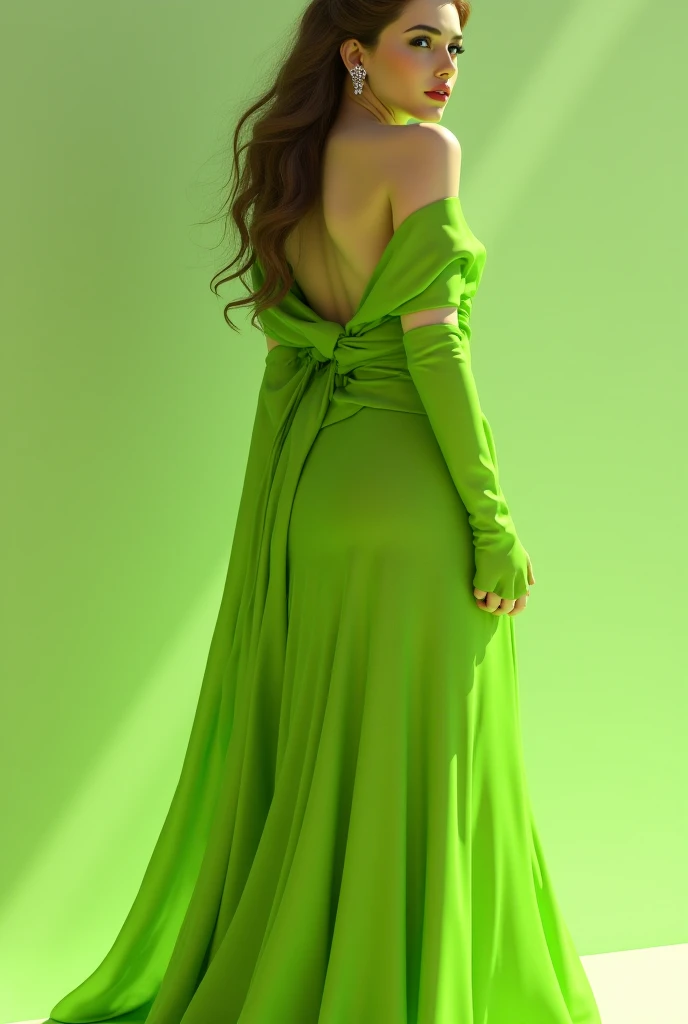 Robe en peridot, Women , on one level