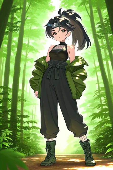 Make you cute shinobi girl from leaf village 