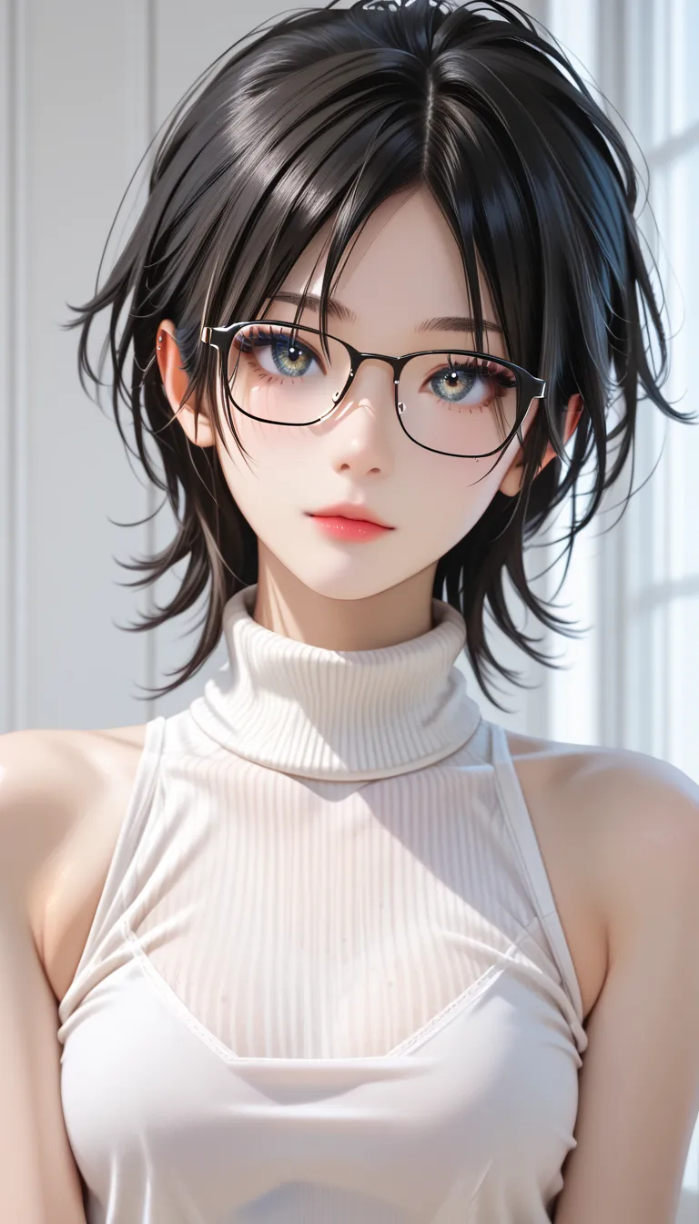 score_9, score_8_up, score_7_up, score_6_up, score_5_up, masterpiece, perfect anatomy human, anatomically correct, adult girl, 1girl, (solo), cute, BREAK, detailed eyes, ultra-detailed eyes, finest eyes, black hair, medium hair, middle parted bangs, (tombo...