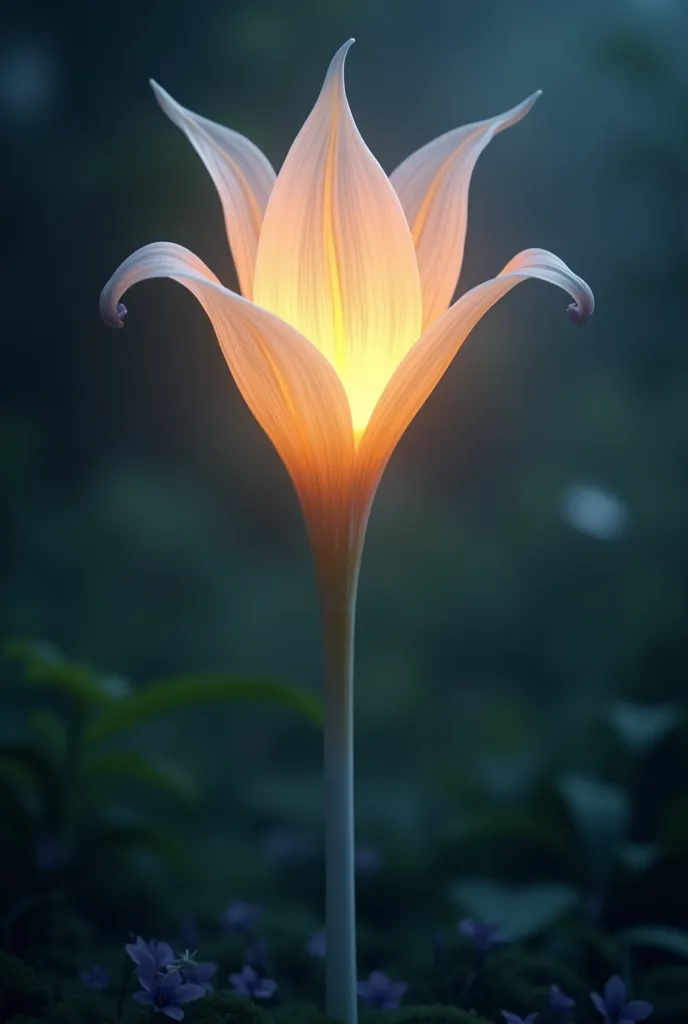 A lightstick inspired by a lily (Use Stray s as a reference)