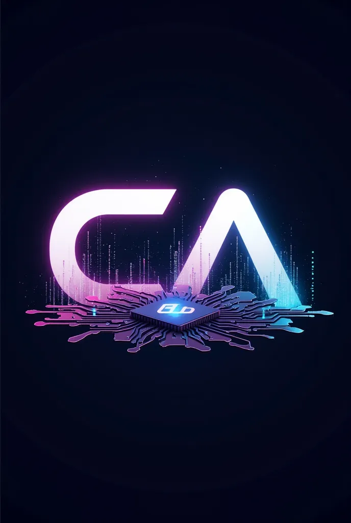 Logo brand for Dj CA with computer parts