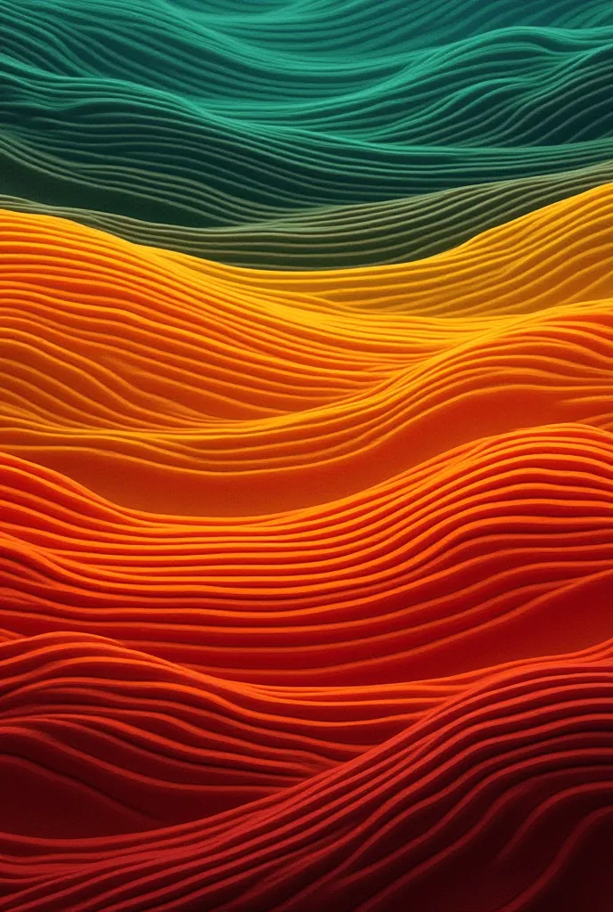 create an image for a background with dimensions of 1600 x 900 with the colors dark orange and medium dark green, but using stripes to use these colors