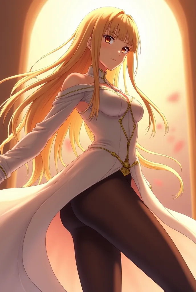 Asuna from Sword Art Online appears in an extraordinarily beautiful and breathtaking form. Her long, silky ash-blonde hair flows gracefully, and her amber-colored eyes sparkle with wisdom and warmth. Her facial features are exquisitely delicate, radiating ...