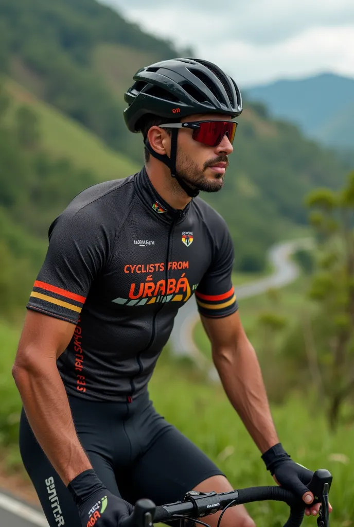 I need an armband that says cyclists from Urabá 