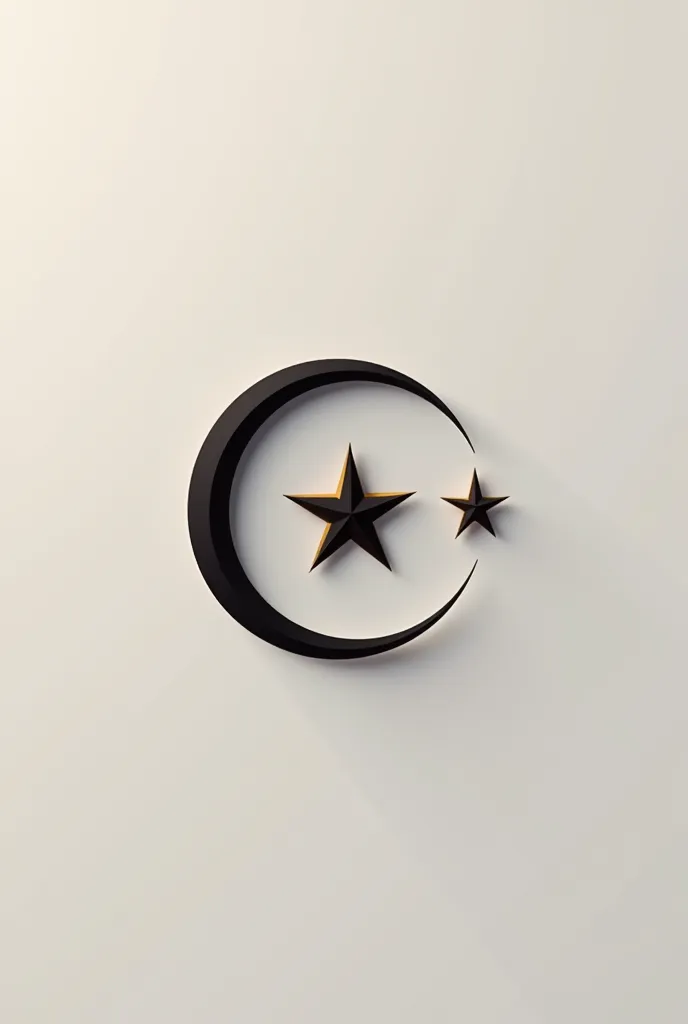 tunis flag but only take the star and the moon and make into a logo like the Chrome Hearts cross