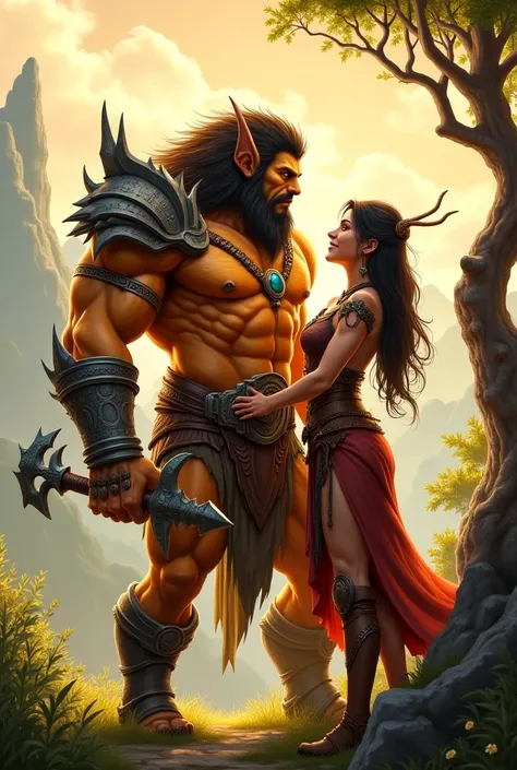 Tauren warrior flirting