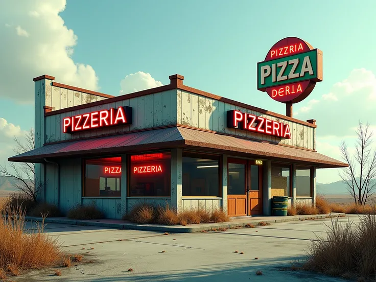 Abandoned pizzeria