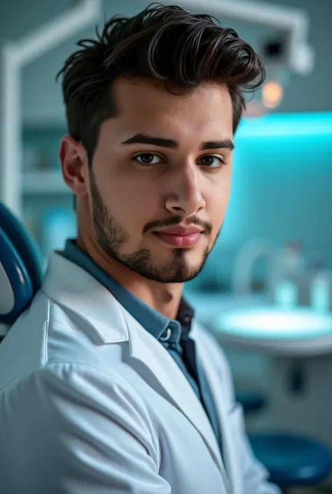 Create a sexy dentist with this guy's face