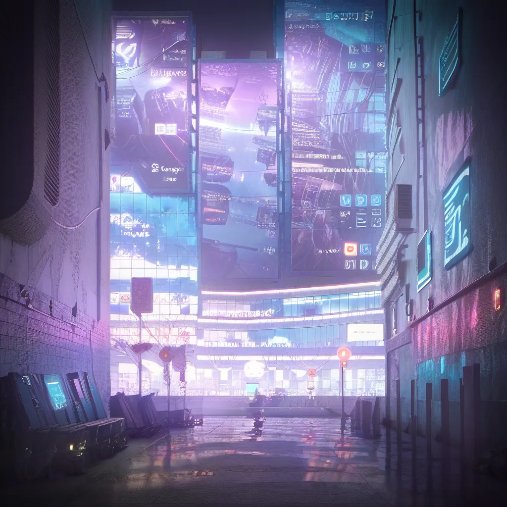 cyberpunk city, (((no characters, empty, just the city)))
