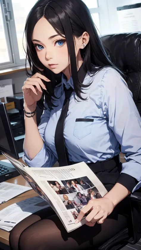 office lady, office  uniform, girls mind map, fashion magazine