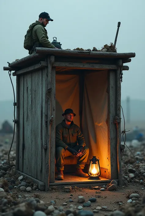 Let the shelter be small let the soldier in 