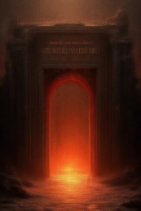 Hell's Gate: The entrance to Hell is marked by a monumental gate with an inscription warning of the horror that lies within. The inscription says: "For me you go to the suffering city, / for me you go to eternal torment, / for me you go to the loss of your...