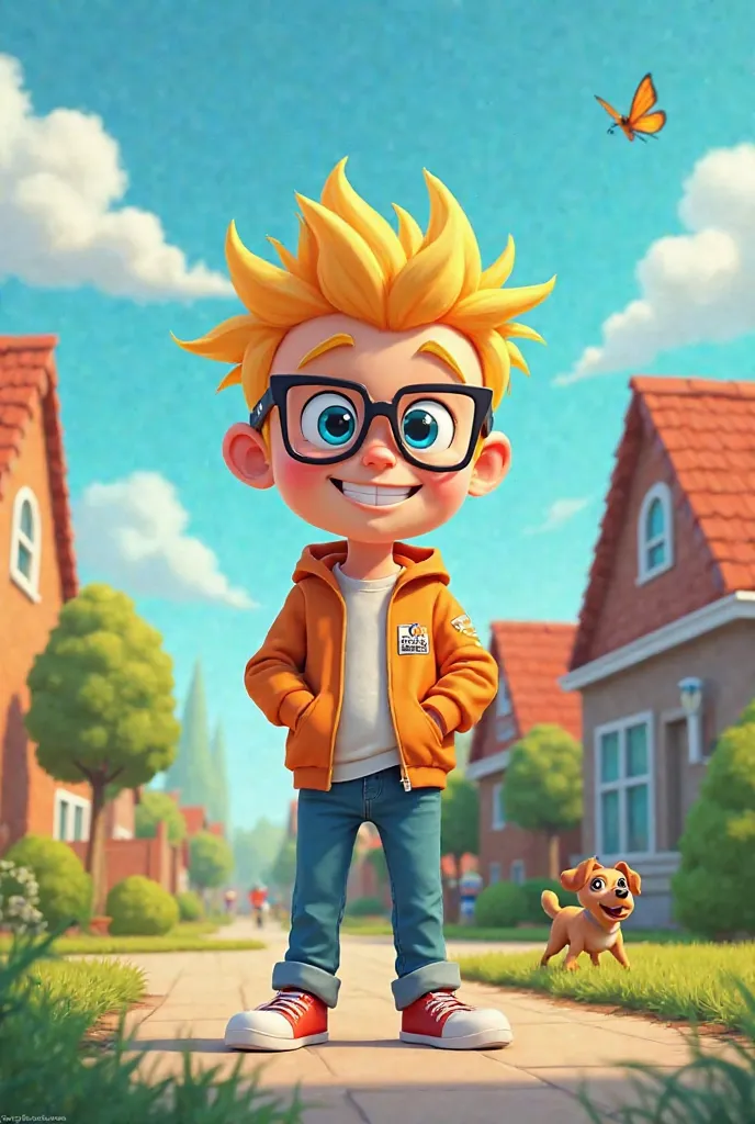 Johnny Test de Oculos 
