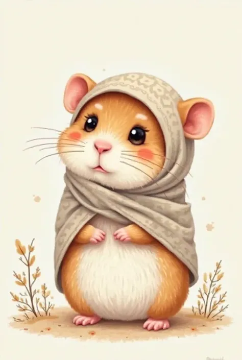 The innocent hamster meme is for him wearing the hijab 