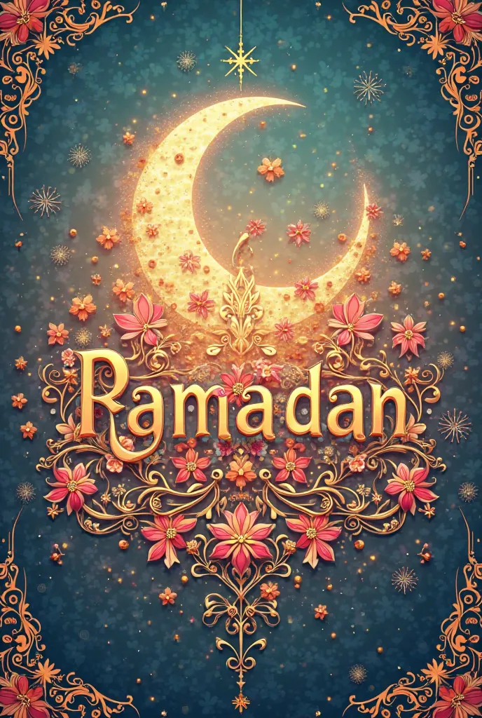 Decorate this word "Ramadan"