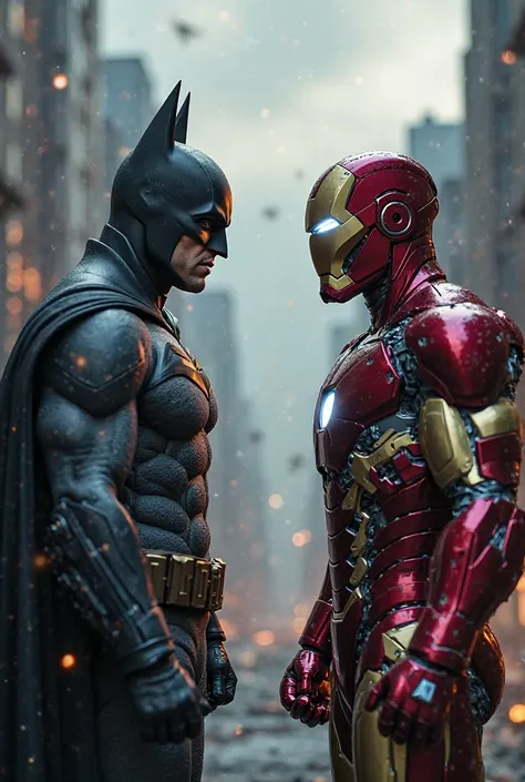 Batman and iron man