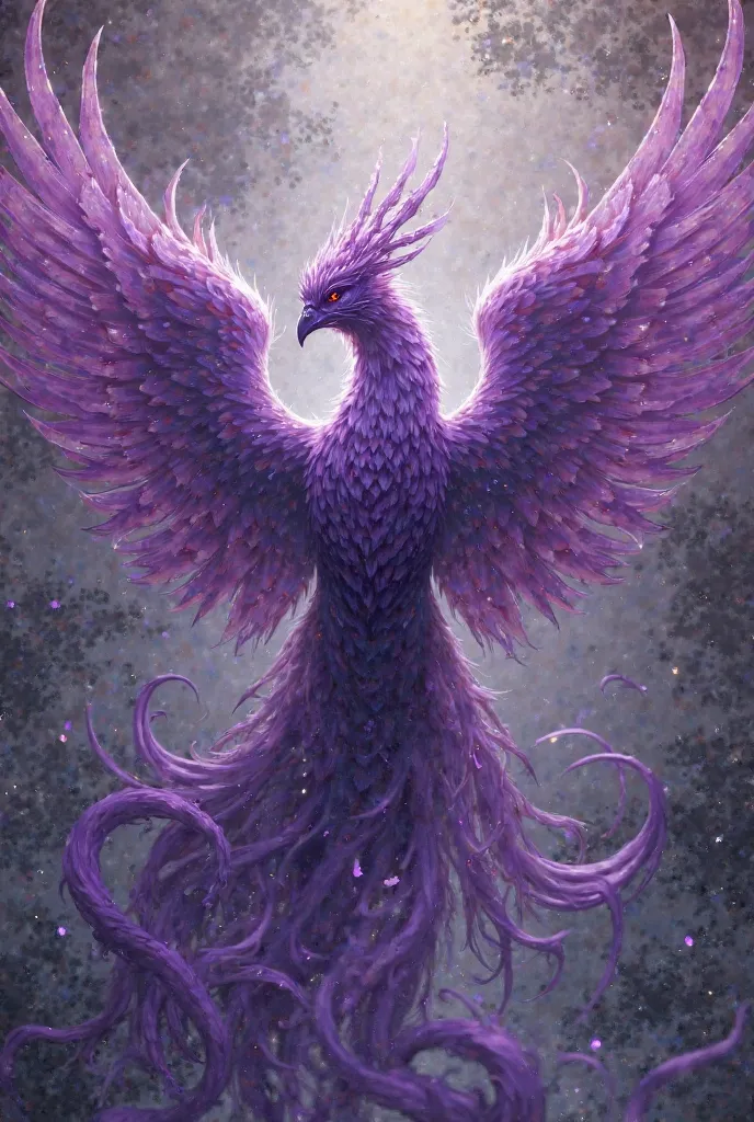 Create an image of a purple phoenix written 3°3 and written small rhs
With purple colors, Very pretty and chic

