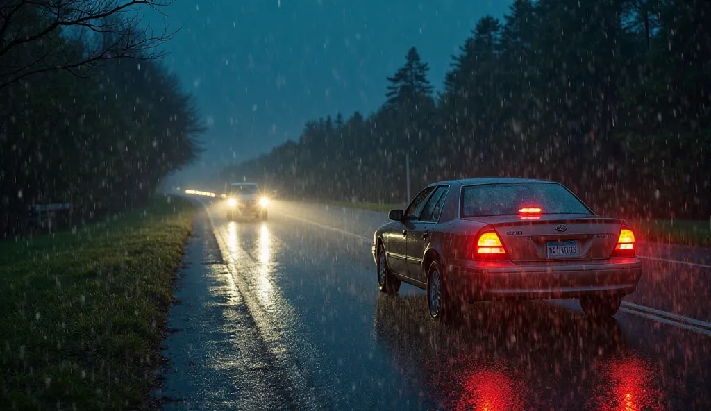 That night, as Emily drove home through the storm, she noticed a car pulled over on the side of the road. Its hazard lights blinked weakly, barely visible through the downpour. Her instincts kicked in immediately. She pulled over, grabbed her umbrella, and...