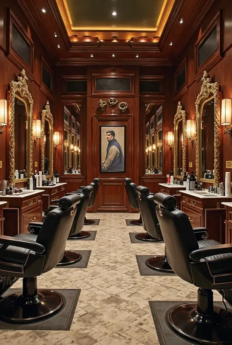 Give me at least 10 pictures of gents salon shop