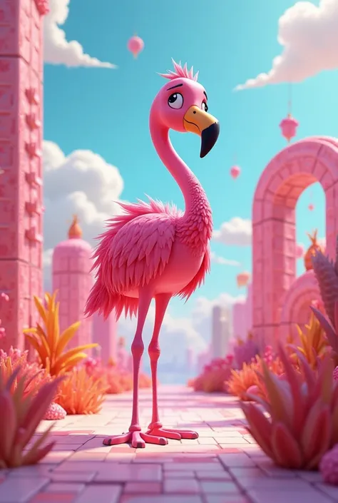 Albert flamingo from roblox