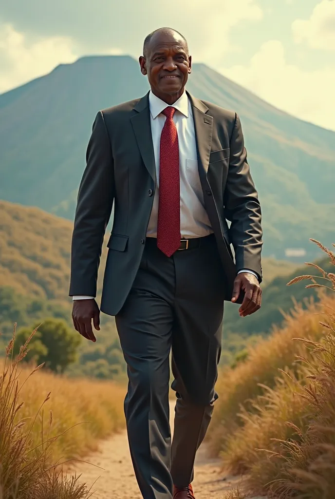 President William ruto Kenya running 
