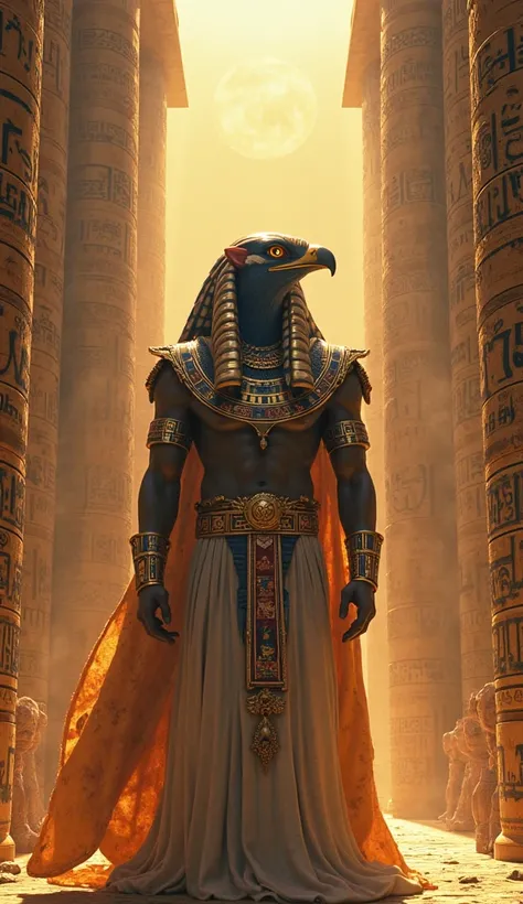 Elder God Ra acquiring power in ancient Egypt,  ultra real and professional images