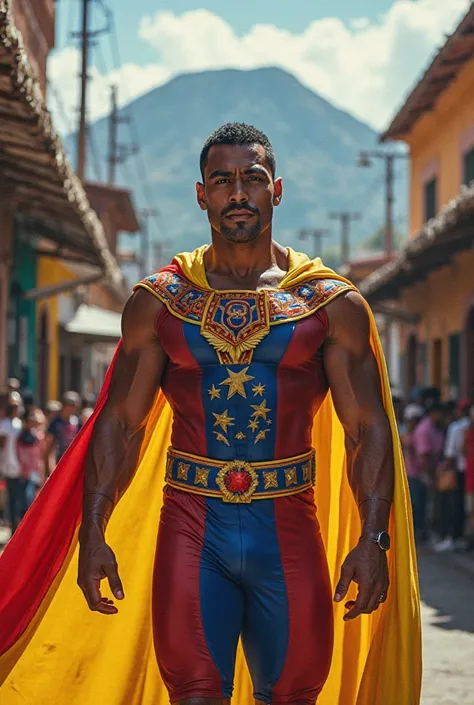 Generate a Venezuelan superhero 