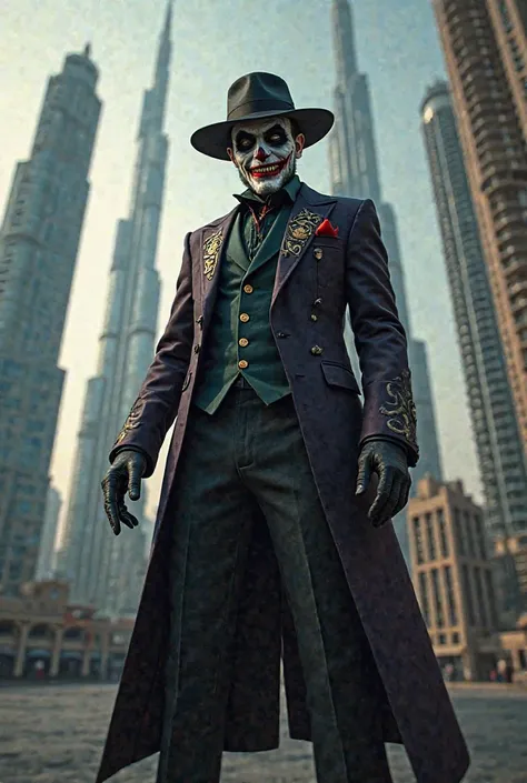 Dubai Joker's name is written