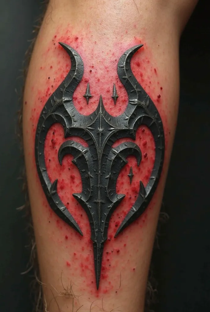 Horde symbol(world of Warcraft ) for a tattoo (just drawing)