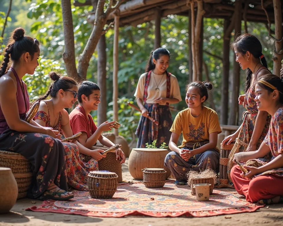 Zone 6: Workshop playing music with singing Lanna
This zone is an area where visitors can experience and participate in the musical arts and singing of Lanna in close proximity. The zone features a variety of Lanna folk instruments, such as the salo, the S...