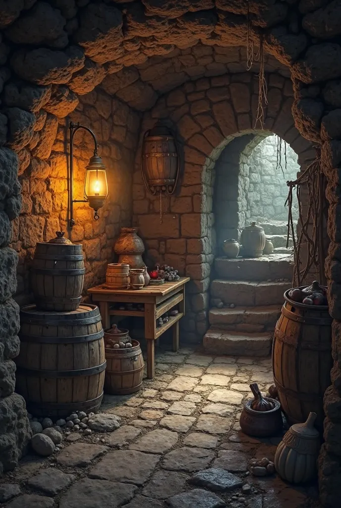 A SMALL CELLAR WHERE THINGS ARE KEPT