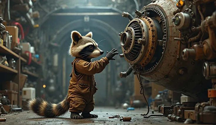 Mechanic Zipp (Raccoon): Hmmm… You’re not gonna like this, but I think the hyperdrive is stuck.