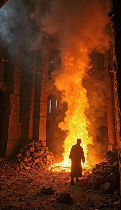 In the Church of the Holy Apostles, priests toss lead-covered saints’ shrines into furnaces. A deacon hands you a molten ingot: “The bones of St. John Chrysostom will kill Turks now.” The air reeks of sacrilege.