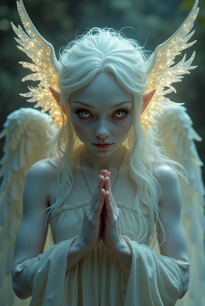 The Fake Angels (Shapeshifting Aliens)
At first, they appear flawless—almost too perfect. Their angelic form has symmetrical, glowing eyes, smooth skin, and ethereal wings that shimmer like light bending through a prism. They radiate a false sense of divin...