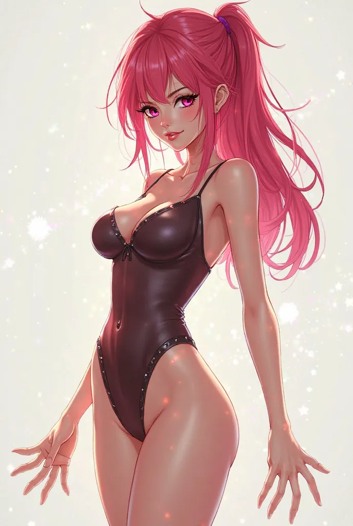 Hot  tall skinny animegirl with big boobs and small ass