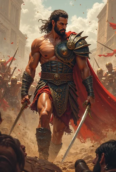 Aquiles one of the best warrior in greek. He strong and fast but easily angered 