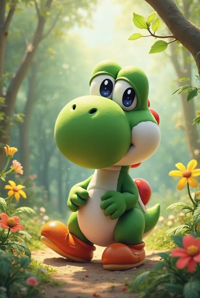 Creer yoshi realiste cute