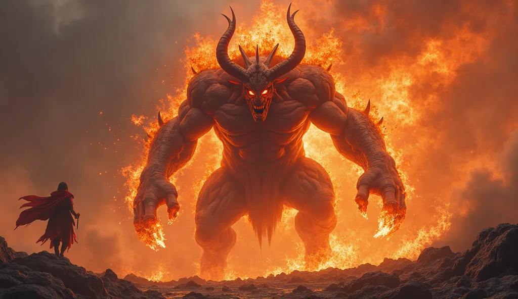  Create the most powerful creature in the country, a legendary, fiery demon 
