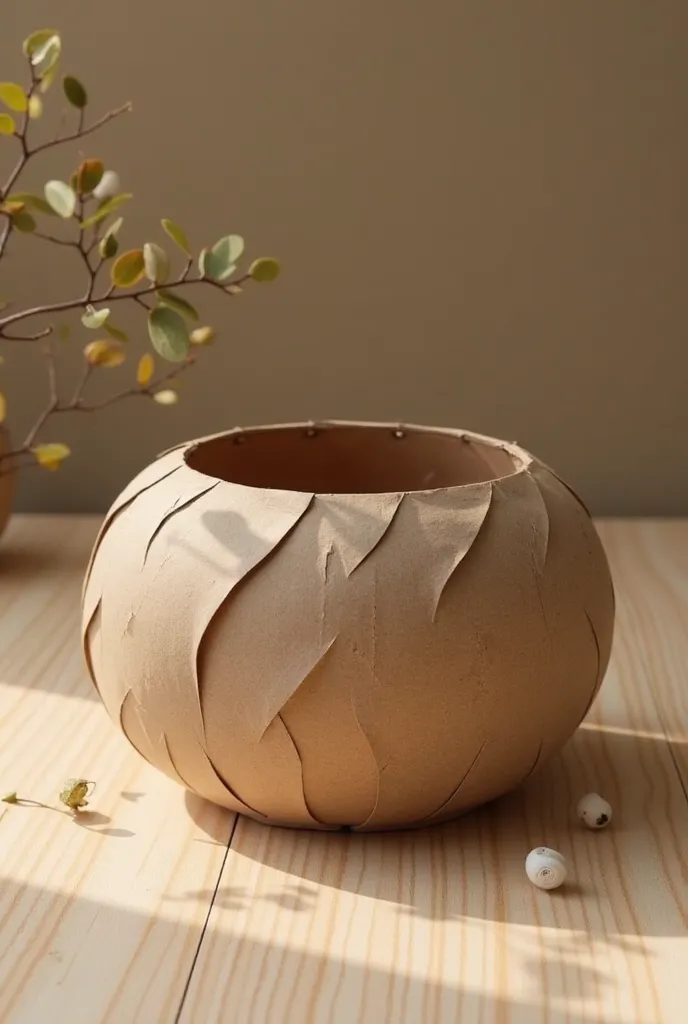 plans and designs for creating one or a model of a round pot in 3d cardboard in 3d or realistic in real life a step-by-step example with a step by step to follow to create it