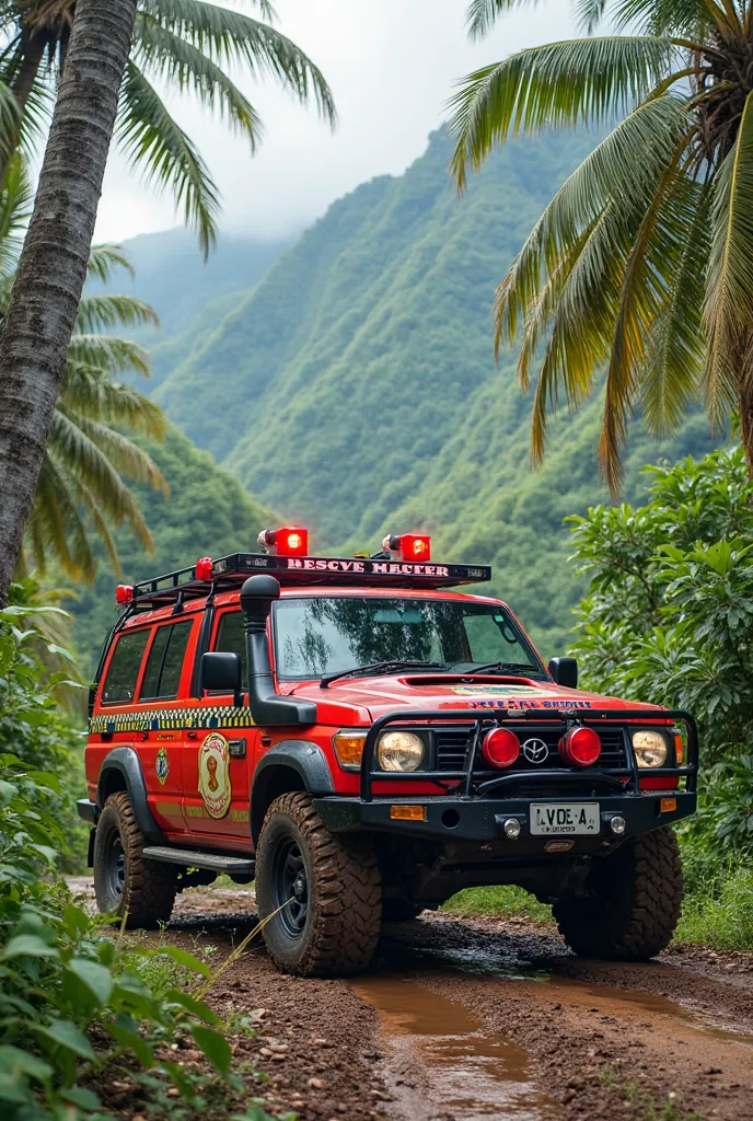 Palawan rescue Vehicle 