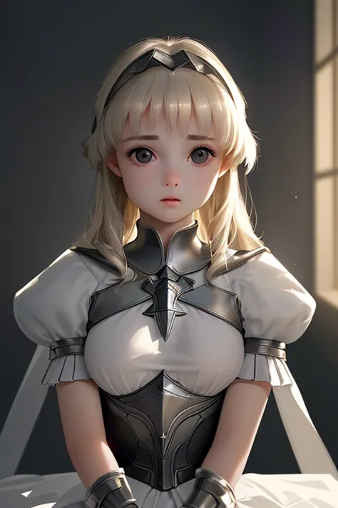 super image quality、real photo、( extremely detailed CG Unity 8K wallpaper 、masterpiece)、(Best lighting、best shadows、is very delicate and beautiful)、ultra detailed、《Joan of Arc 1.2》、《Petite Baby-Faced Beauty with Bold Trimmed Hair：1.5》、Courage Emerging in t...