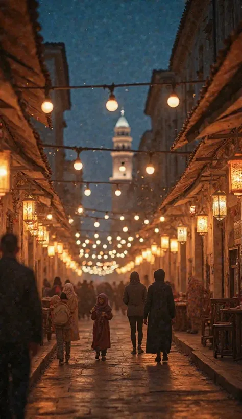 Ramadan in Egypt: unparalleled spirituality and joy"

 Introduction to the video :
aerial footage of Egyptian cities at night (Cairo, Alexandria, Luxor, Aswan) with Ramadan decorations.

footage of Eid Al-Rahman held for the breakfast of those in need.

 v...