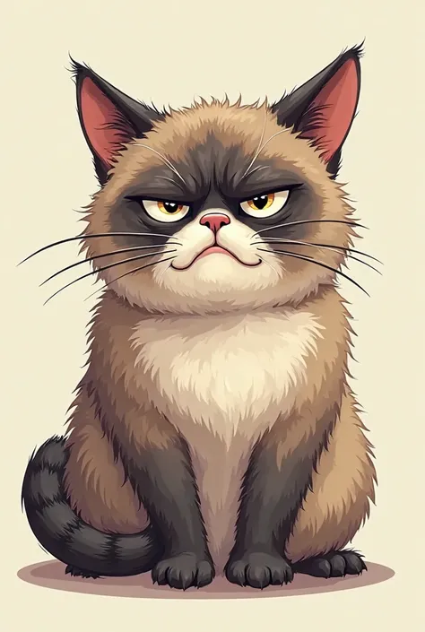 Give me some grumpy cat design for my tshirts design 