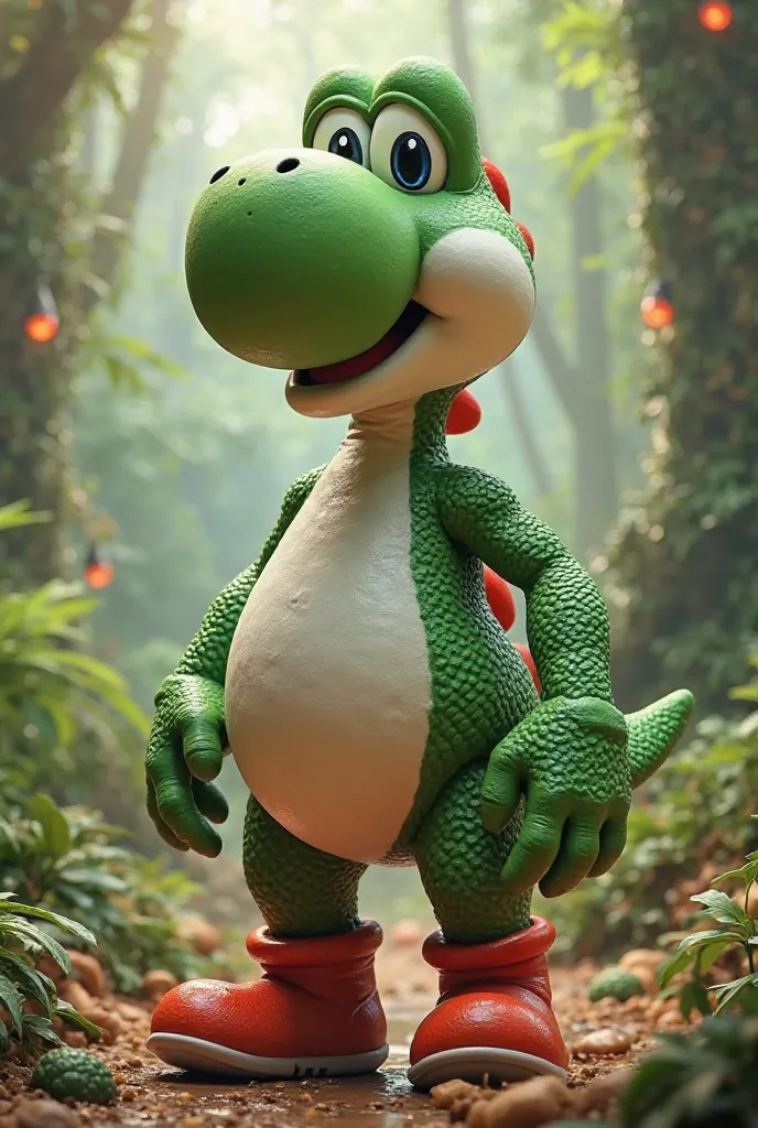 Creer yoshi en version humain realiste