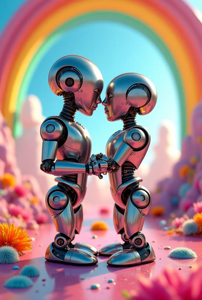 Robot sex on a rainbow