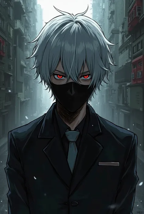 Kaneki animate with his mask