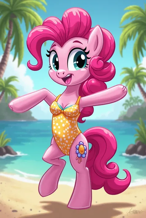 Pinkie pie en traje de baño My Little Pony 